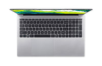 Acer Aspire Lite AL17-31P-33EP Intel Core 3 N355 Laptop 43,9 cm (17.3") HD+ 8 GB DDR5-SDRAM 512 GB SSD Wi-Fi 6 (802.11ax) Windows 11 Home Silber AZERTY Französisch
