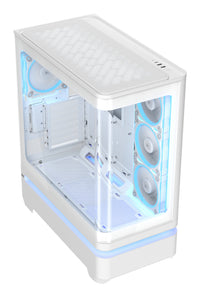 ASUS PRIME AP304 TG ARGB WHITE Weiß