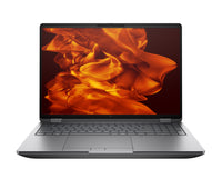HP ZBook Fury G1i Intel Core Ultra 7 255HX Mobiler Arbeitsplatz 40,6 cm (16") WUXGA 32 GB DDR5-SDRAM 1 TB SSD NVIDIA RTX PRO 1000 Blackwell Wi-Fi 7 (802.11be) Windows 11 Pro Silber