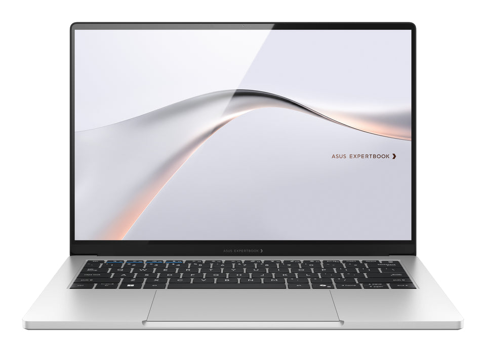 ASUS ExpertBook A7406CMA-U90152X Intel Core 7 350 Laptop 35,6 cm (14") WQXGA+ 16 GB LPDDR5x-SDRAM 512 GB SSD Wi-Fi 6E (802.11ax) Windows 11 Pro Silber QWERTZ Deutsch