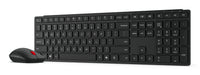 Lenovo 4X31S04814 Tastatur Maus enthalten Büro RF Wireless + Bluetooth Deutsch Schwarz