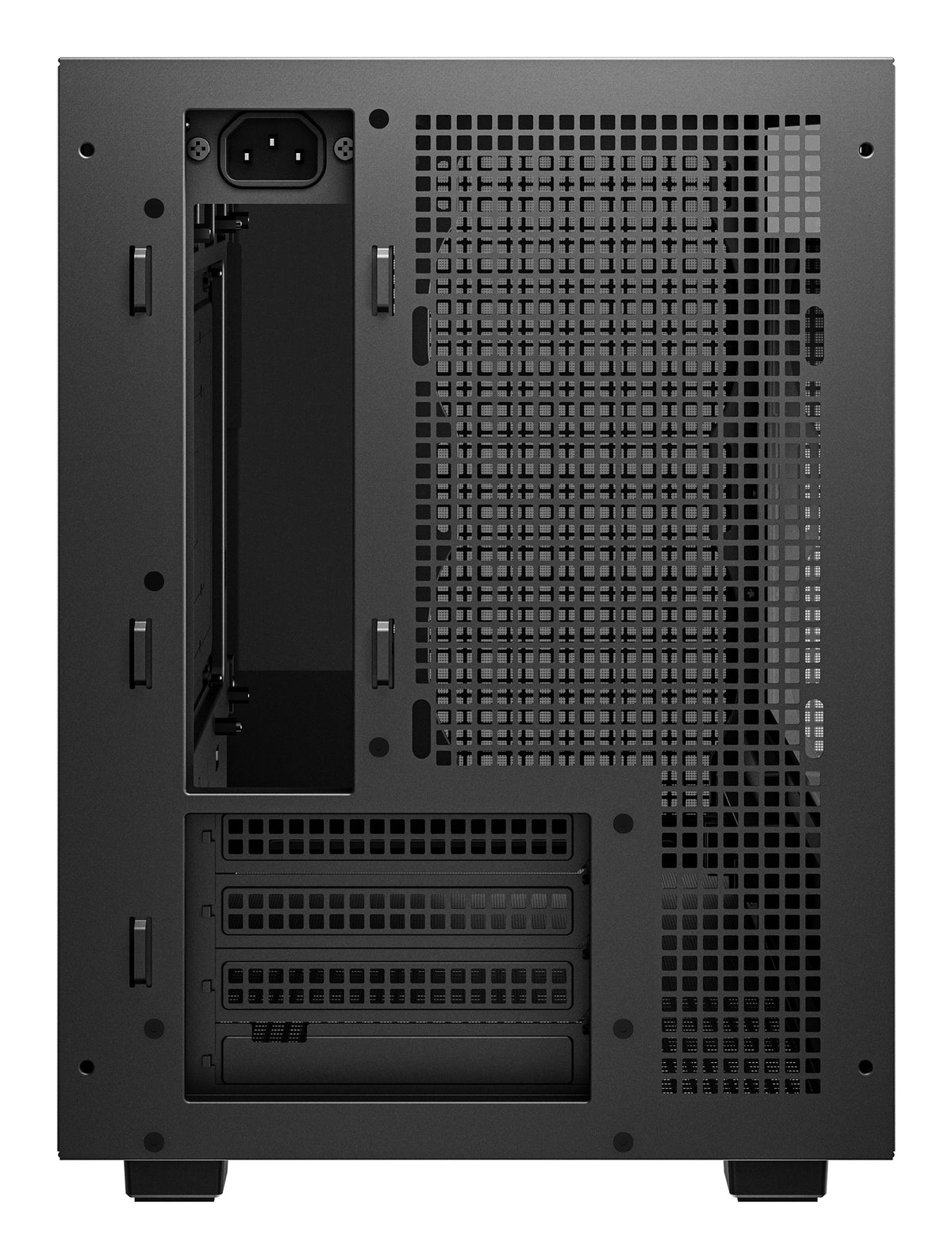 DeepCool CH260 WOOD Micro Tower Schwarz, Holz