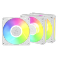 ARCTIC BioniX P12 A-RGB (White) – 3 Pack 120 mm PWM-Lüfter mit Daiy Chain