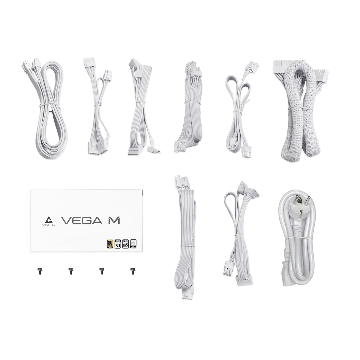 Chieftec Vega M White PPG-850-CW Netzteil