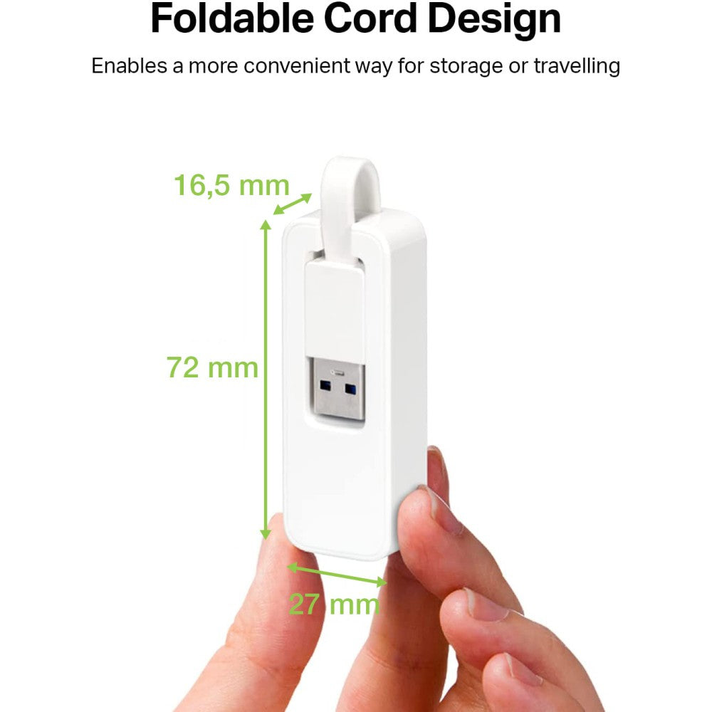Techly IDATA USB-ETGIGA-3A Netzwerkkarte Ethernet 5000 Mbit/s