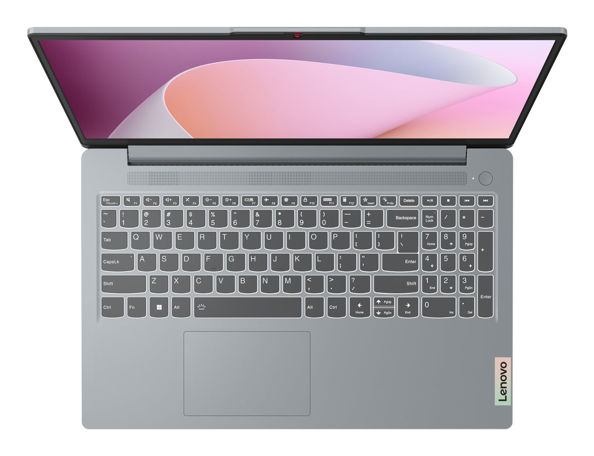 Lenovo IdeaPad Slim 3 15ABR8 AMD Ryzen™ 5 5625U Laptop 39,6 cm (15.6") Full HD 8 GB DDR4-SDRAM 256 GB SSD Wi-Fi 6 (802.11ax) Windows 11 Home Grau Deutsch
