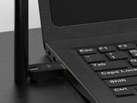 Conceptronic ABBY17B USB-Bluetooth 5.3-Adapter mit externer Antenne und hoher Reichweite