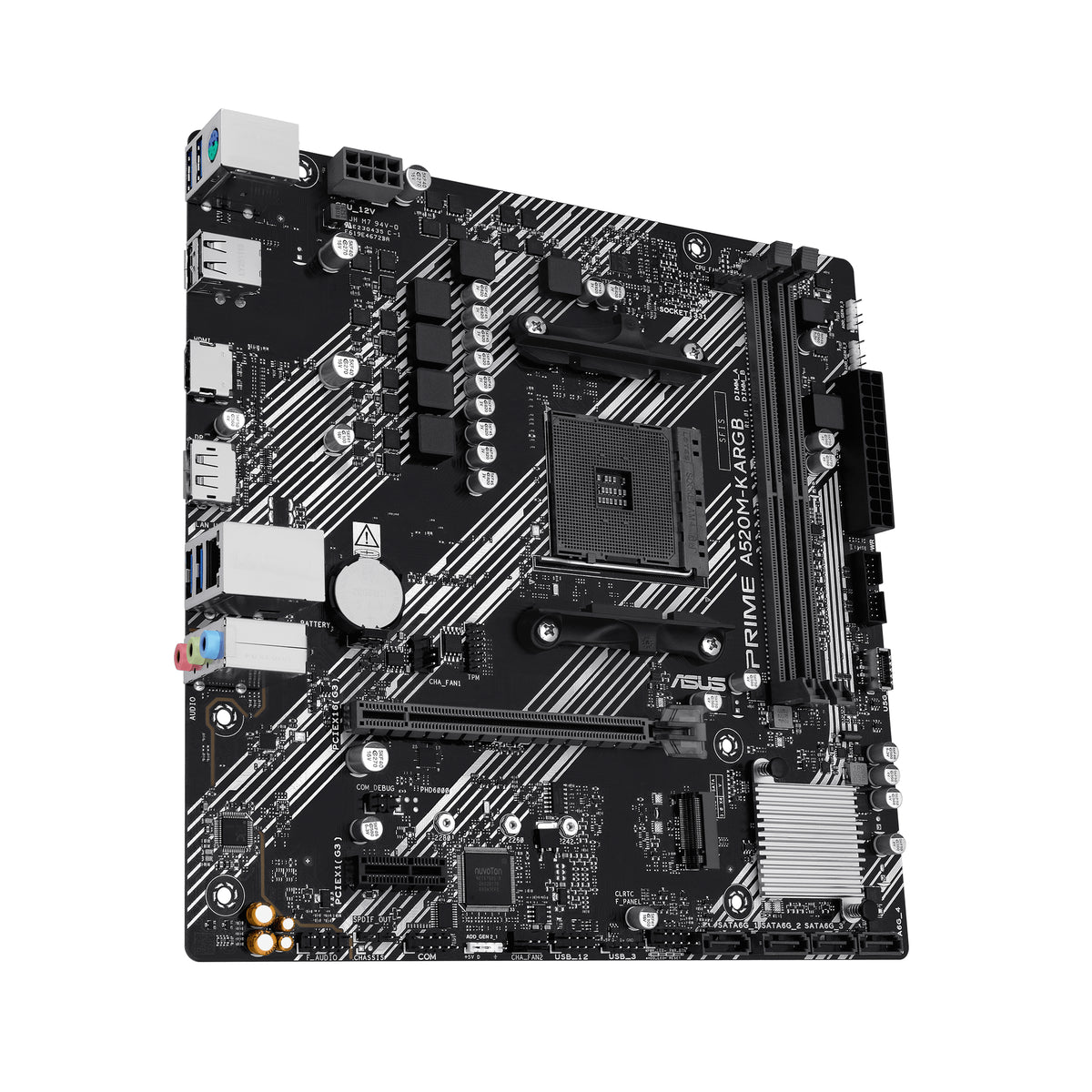 ASUS PRIME A520M-K ARGB AMD A520 Sockel AM4 micro ATX