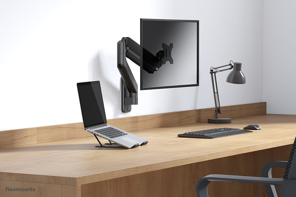 Neomounts AWL75-450BL Wand-Adapter für Monitor-Tischhalterung
