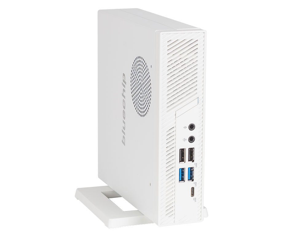 bluechip BUSINESSline S3159 *white* Intel® Core™ i5 Prozessor 14400 / bis zu 4.70 GHz, Windows 11 Pro, Intel® B760, 8 GB DDR5, 500 GB NVMe SSD, Intel® Wi-Fi 6E AX211, Bluetooth 5.3, Gigabit Ethernet, Intel® UHD Grafik