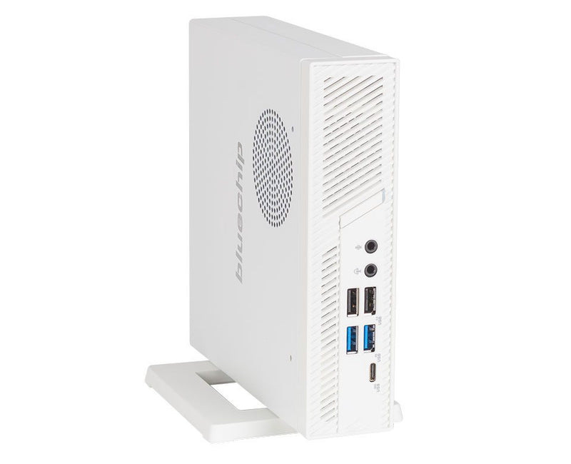 bluechip BUSINESSline S3137 *white* Intel® Core™ i3 Prozessor 14100 / bis zu 4.70 GHz, Windows 11 Pro, Intel® B760, 8 GB DDR5, 500 GB NVMe SSD, Intel® Wi-Fi 6E AX211, Bluetooth 5.3, Gigabit Ethernet, Intel® UHD Grafik