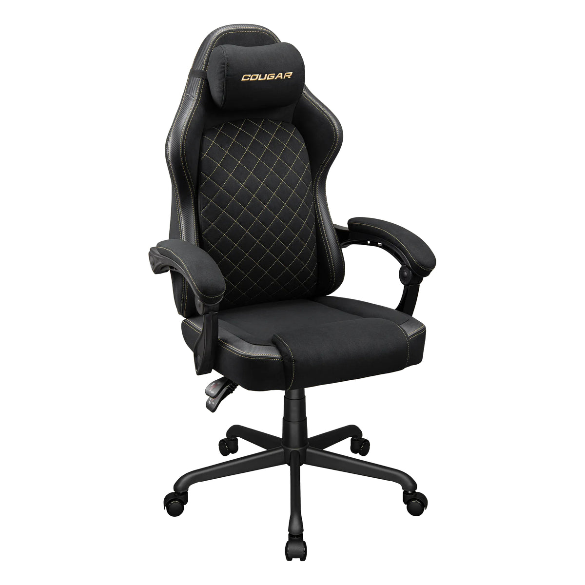 COUGAR CGR-FXF-GLB Universal-Gamingstuhl Gepolsterter Sitz Schwarz, Gold