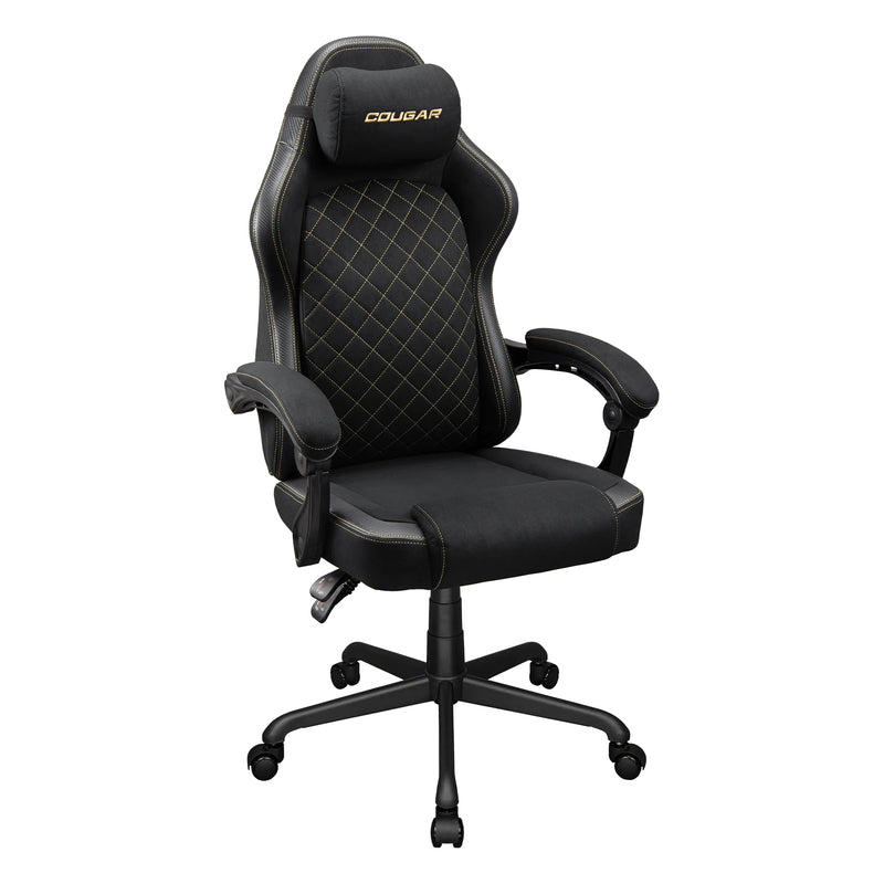 COUGAR CGR-FXF-GLB Universal-Gamingstuhl Gepolsterter Sitz Schwarz, Gold