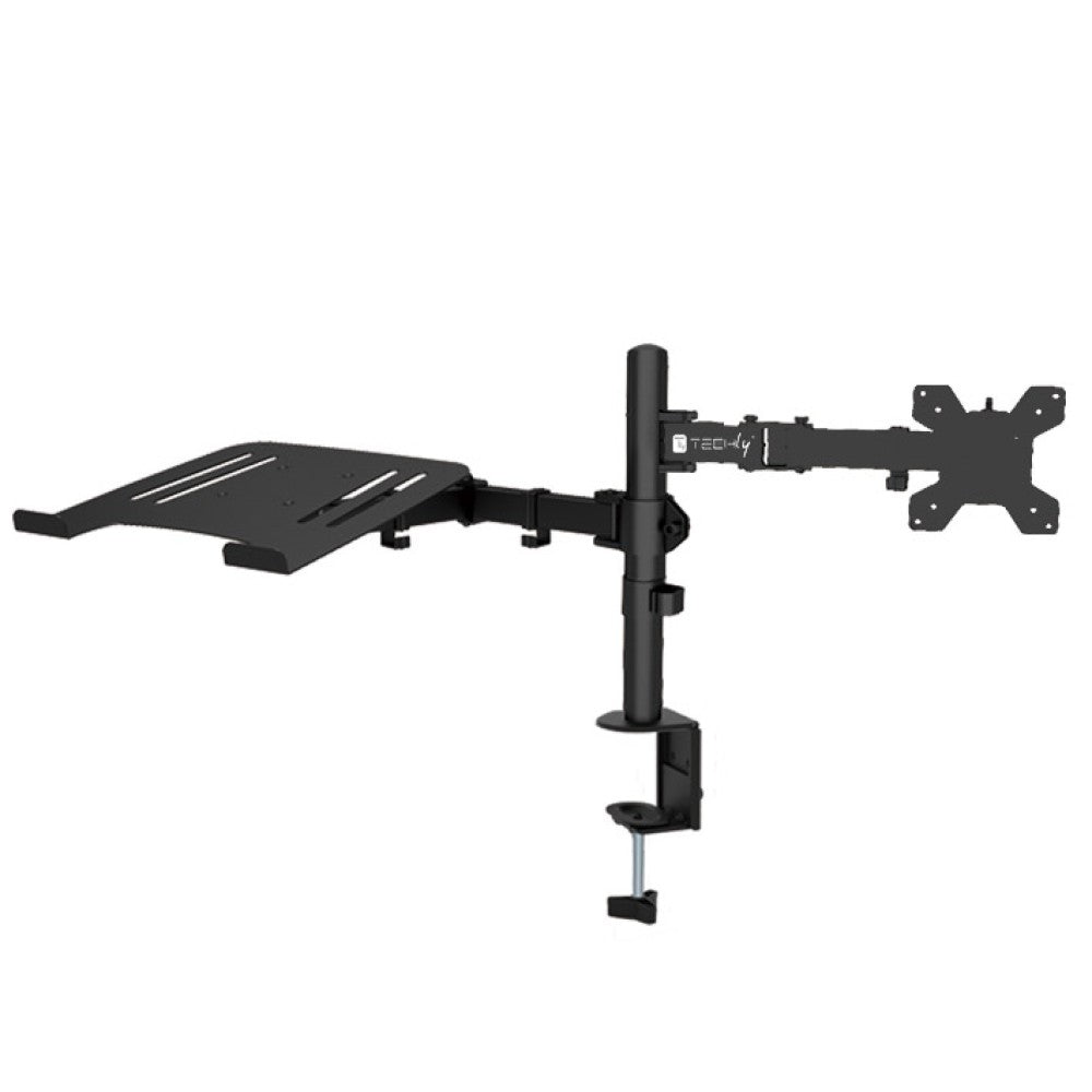 Techly ICA-LCD 174NB Flachbildschirm-Tischhalterung 81,3 cm (32") Tisch/Bank Schwarz