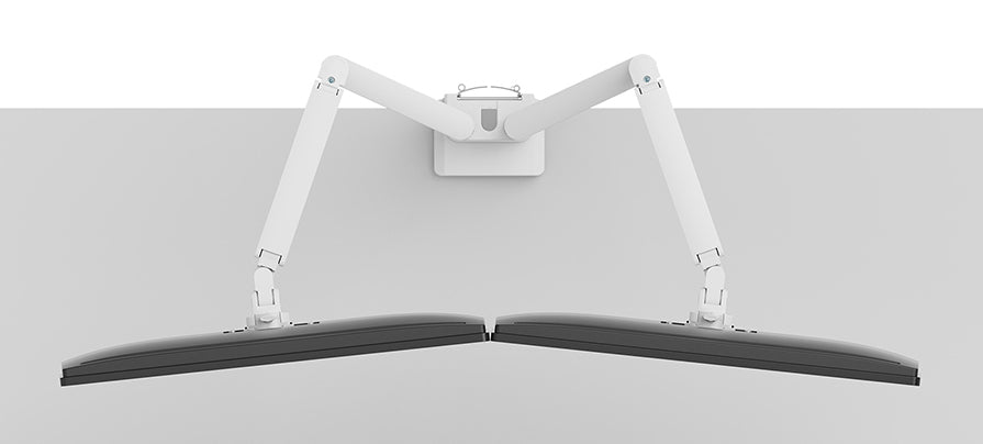 Neomounts DS70-250WH2 Monitorarm 17-32" - Gasfeder - Topfix - 180°-Stopp