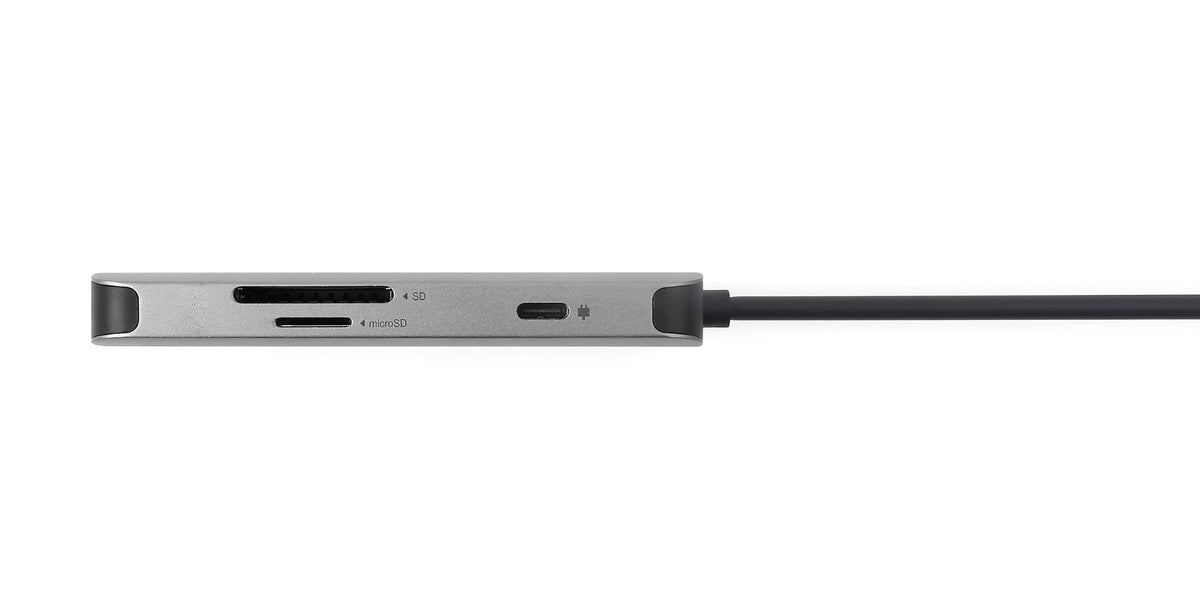 Acer 7in1 Type C Dongle Kabelgebunden USB 3.2 Gen 1 (3.1 Gen 1) Type-C Silber