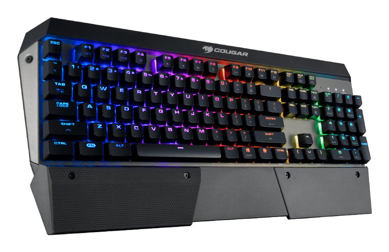 COUGAR Gaming Tastatur Attack X3 RGB, Mechanisch, Cherry MX Silber