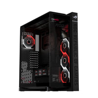 ASUS ROG CRONOX GR801 CURVE TG ARGB BLACK Midi Tower Schwarz