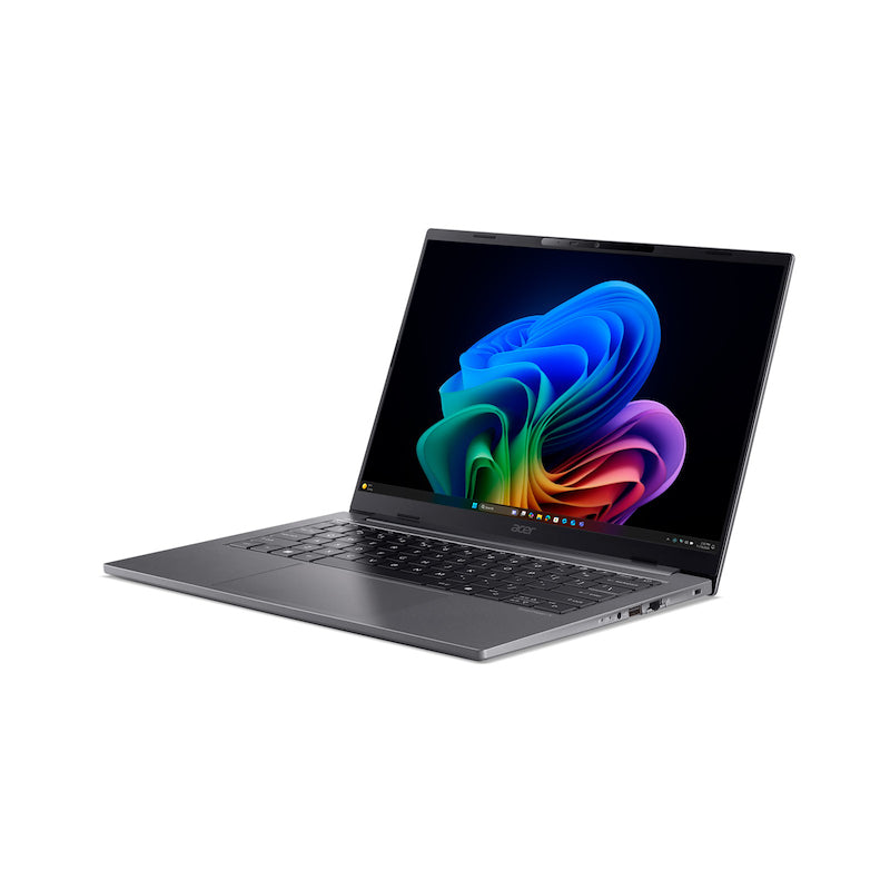Acer TravelMate TMX414-51-TCO-51NL Copilot+ PC Intel Core Ultra 5 226V Laptop 35,6 cm (14") WUXGA 16 GB LPDDR5x-SDRAM 512 GB SSD Wi-Fi 7 (802.11be) Windows 11 Pro Grau