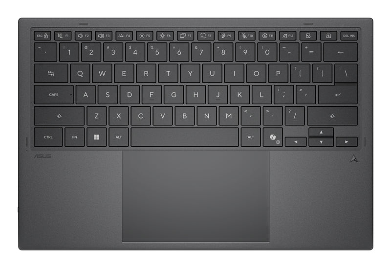ASUS Zenbook Duo UX8407AA-SN091W Copilot+ PC Intel Core Ultra X9 388H Laptop 35,6 cm (14") Touchscreen 3K 32 GB LPDDR5x-SDRAM 2 TB SSD Wi-Fi 7 (802.11be) Windows 11 Home Grau