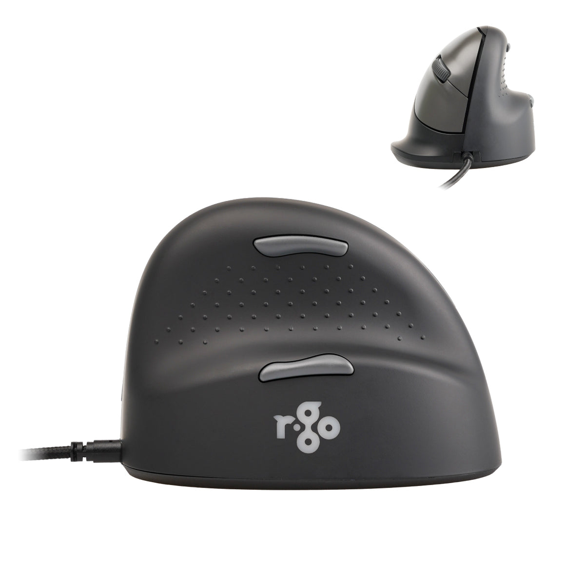 R-Go Tools RGOHBRSWDBL Maus Rechts Optisch 2400 DPI
