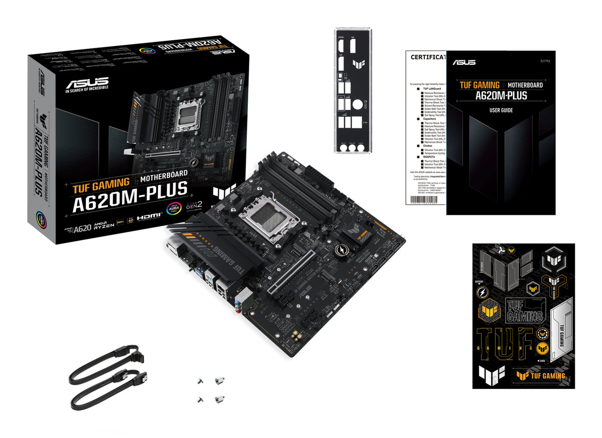 ASUS TUF GAMING A620M-PLUS AMD A620 Sockel AM5 micro ATX