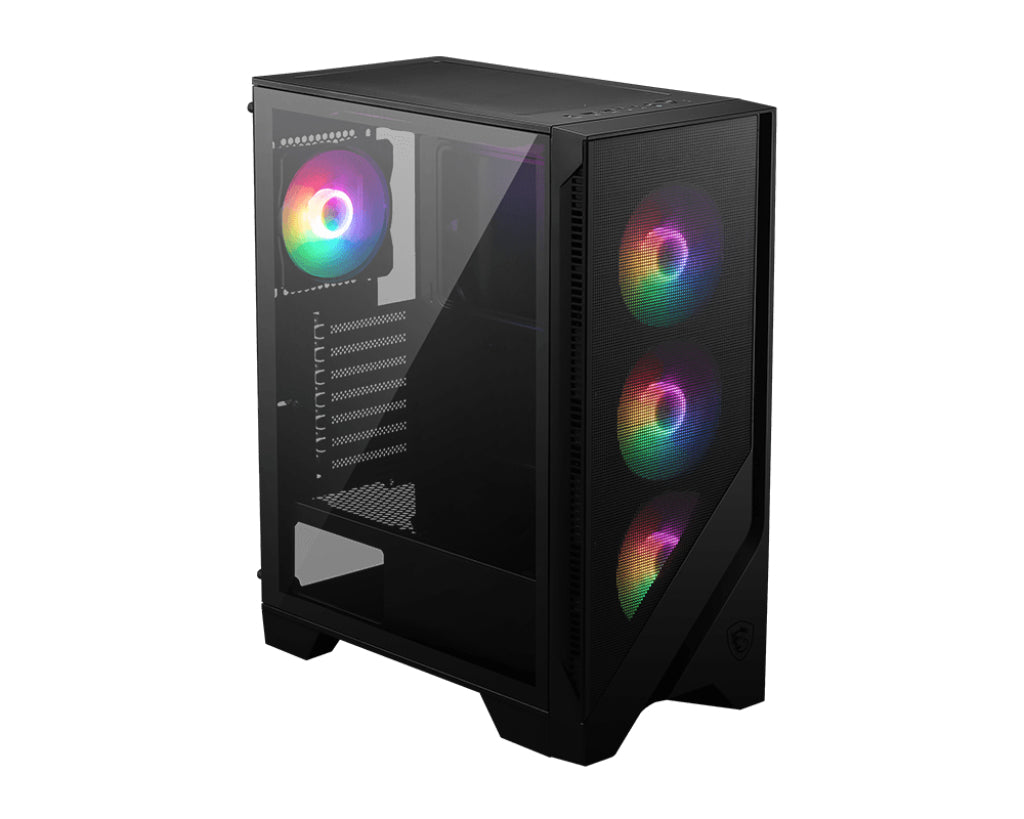 MSI MAG Forge 120A AIRFLOW Midi Tower Schwarz, Transparent