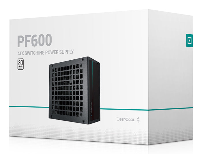 DeepCool PF600 Netzteil 600 W 20+4 pin ATX ATX Schwarz