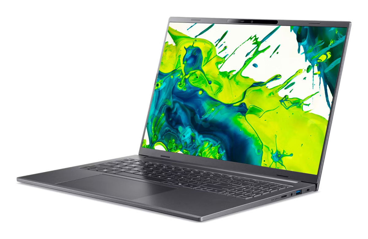 Acer Aspire 16 AI A16-52M-50CF Copilot+ PC Intel Core Ultra 5 226V Laptop 40,6 cm (16") WUXGA+ 16 GB LPDDR5x-SDRAM 1 TB SSD Wi-Fi 7 (802.11be) Windows 11 Home Grau