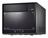 Shuttle XPC cube Barebone SH610R4 - S1700, Intel H610, 1x PCIe X16, 1x PCIe X1, 1x LAN,1x HDMI, 2x DP, 1x VGA 2x 3.5"