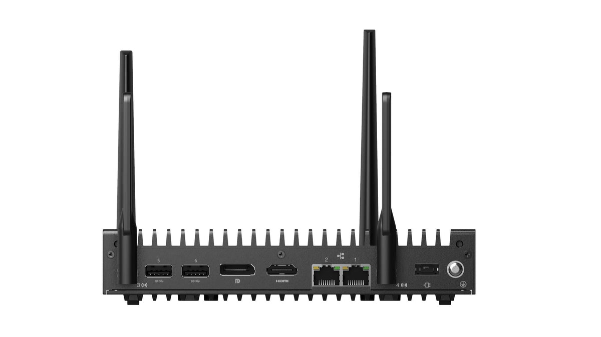 Lenovo ThinkEdge SE10n Gen2 Intel® N N150 16 GB DDR5-SDRAM 512 GB SSD Windows 11 IoT Enterprise LTSC 2024 Mini PC Mini-PC Schwarz