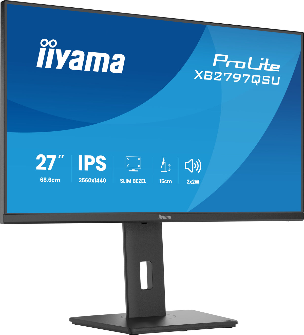 iiyama ProLite XB2797QSU-B1 Computerbildschirm 68,6 cm (27") 2560 x 1440 Pixel Quad HD LED Schwarz