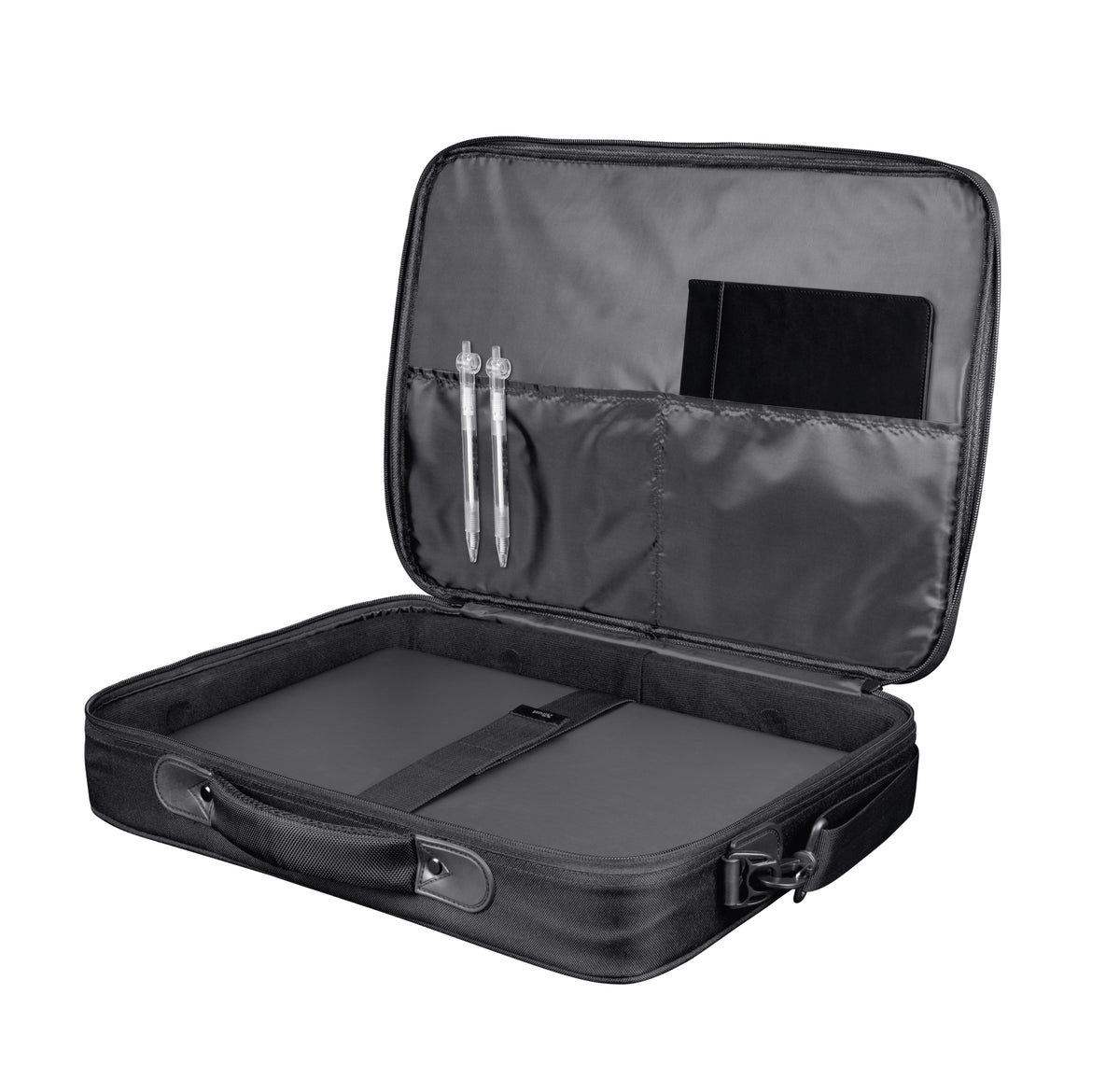 Trust Atlanta 40,6 cm (16") Aktenkoffer Schwarz