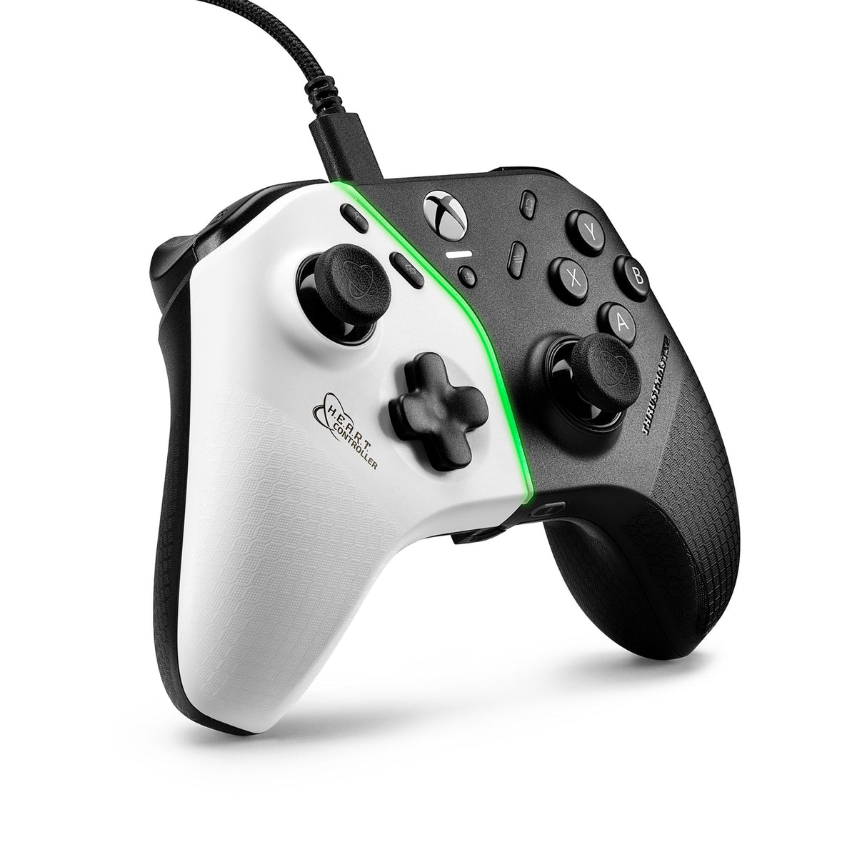Thrustmaster H.E.A.R.T. Schwarz, Weiß USB Gamepad Digital PC, Xbox One, Xbox One S, Xbox One X, Xbox Series S, Xbox Series X