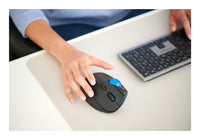 Kensington KB535 EQ Tastatur RF Wireless + Bluetooth Grau