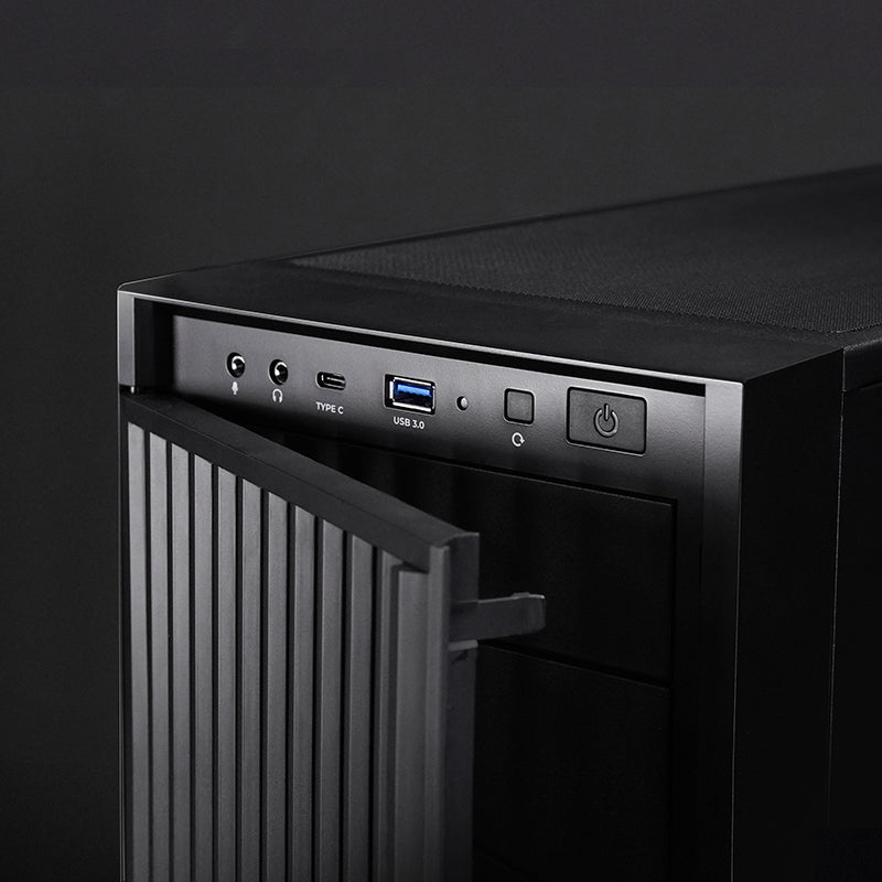 Chieftec BW-01B-OP Computer-Gehäuse Midi Tower Schwarz