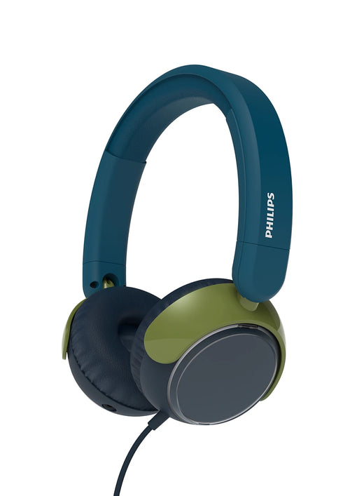 Philips 2000 series TAK2000CT/00 Kopfhörer & Headset Kabelgebunden Kopfband Anrufe/Musik USB Typ-C Blau, Grün, Grau