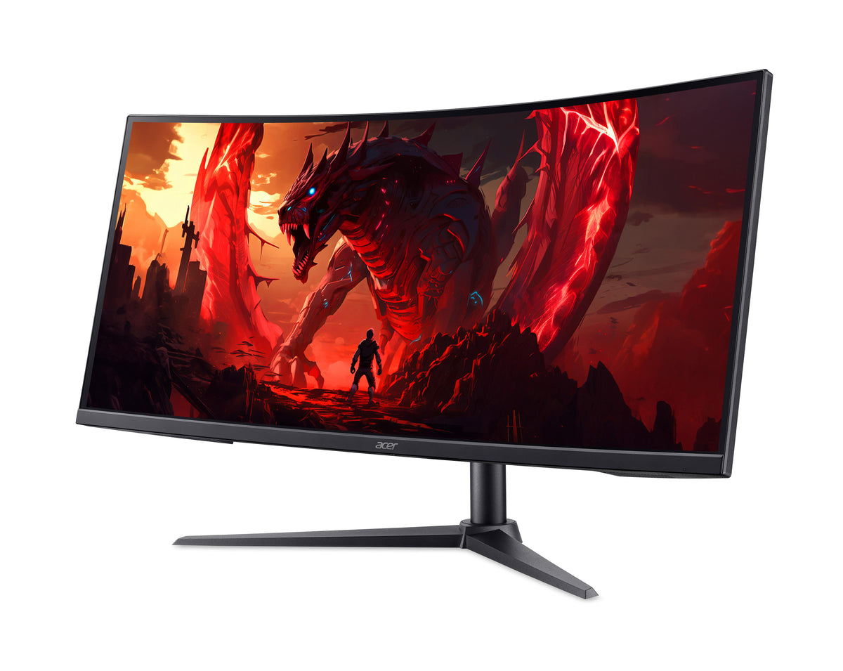 Acer NITRO XZ0 XZ340CURW0bmiiphx Computer Monitor 86.4 cm (34") 3440 x 1440 pixels UltraWide Quad HD LCD Black