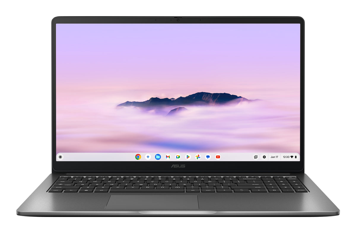 ASUS Chromebook CX1505CTA-ISSS70396 Intel Core 3 N355 39,6 cm (15.6") Full HD 8 GB LPDDR5-SDRAM 128 GB eMMC Wi-Fi 6 (802.11ax) ChromeOS Grau AZERTY Französisch