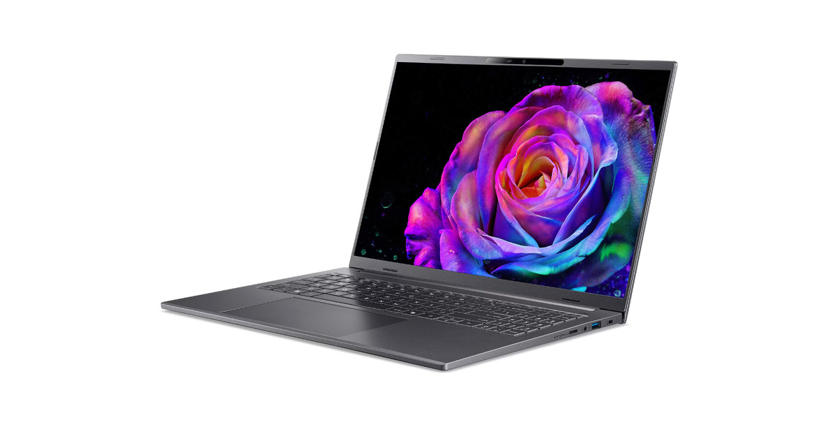 Acer Aspire 16 AI A16-61M-R473 Copilot+ PC AMD Ryzen AI 5 330 Laptop 40,6 cm (16") WUXGA+ 16 GB LPDDR5x-SDRAM 512 GB SSD Wi-Fi 6E (802.11ax) Windows 11 Home Deutsch Grau