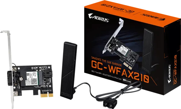 GIGABYTE GC-WFAX210 Netzwerkkarte Eingebaut WLAN / Bluetooth 2400 Mbit/s