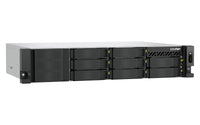 QNAP TS-H1073BXEU-RP NAS Rack (2U) Ryzen Embedded V1780B 8 GB DDR4 QNAP QTS Schwarz
