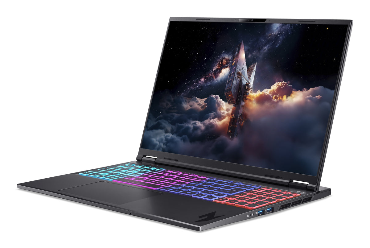 Acer Nitro 16S AI AN16S-61-R37P AMD Ryzen AI 7 PRO 350 Laptop 40,6 cm (16") WQXGA 16 GB DDR5-SDRAM 1 TB SSD NVIDIA GeForce RTX 5050 Wi-Fi 6E (802.11ax) Windows 11 Home Deutsch Schwarz