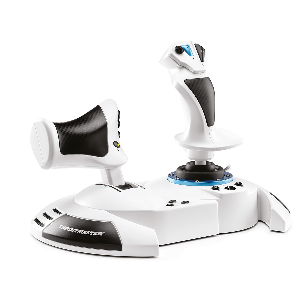 Thrustmaster T.Flight Hotas One Microsoft Flight Simulator Edition Schwarz, Weiß USB Joystick + Motorsteuerungshebel Analog / Digital PC, Xbox One, Xbox One S, Xbox One X