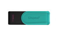 Kingston Technology DataTraveler 128GB Portable USB 3.2 Gen 1 Exodia S (Schwarz/Türkis)