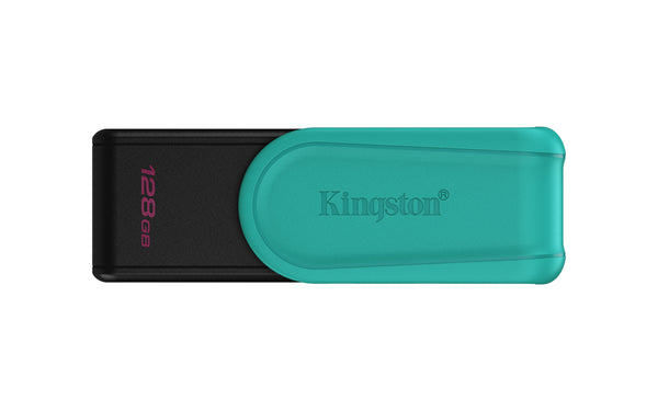 Kingston Technology DataTraveler 128 Go USB 3.2 Gen 1 portable Exodia S (Noir/Turquoise)