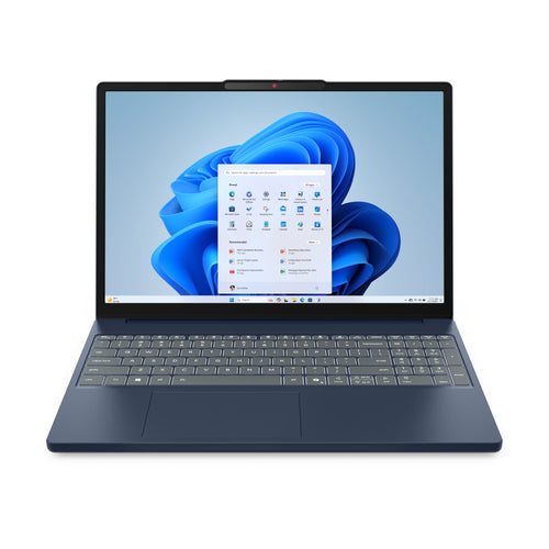 Lenovo IdeaPad Slim 3 15ARP10 AMD Ryzen™ 5 150 Laptop 38,9 cm (15.3") WUXGA 16 GB DDR5-SDRAM 512 GB SSD Wi-Fi 7 (802.11be) Windows 11 Home Deutsch Blau