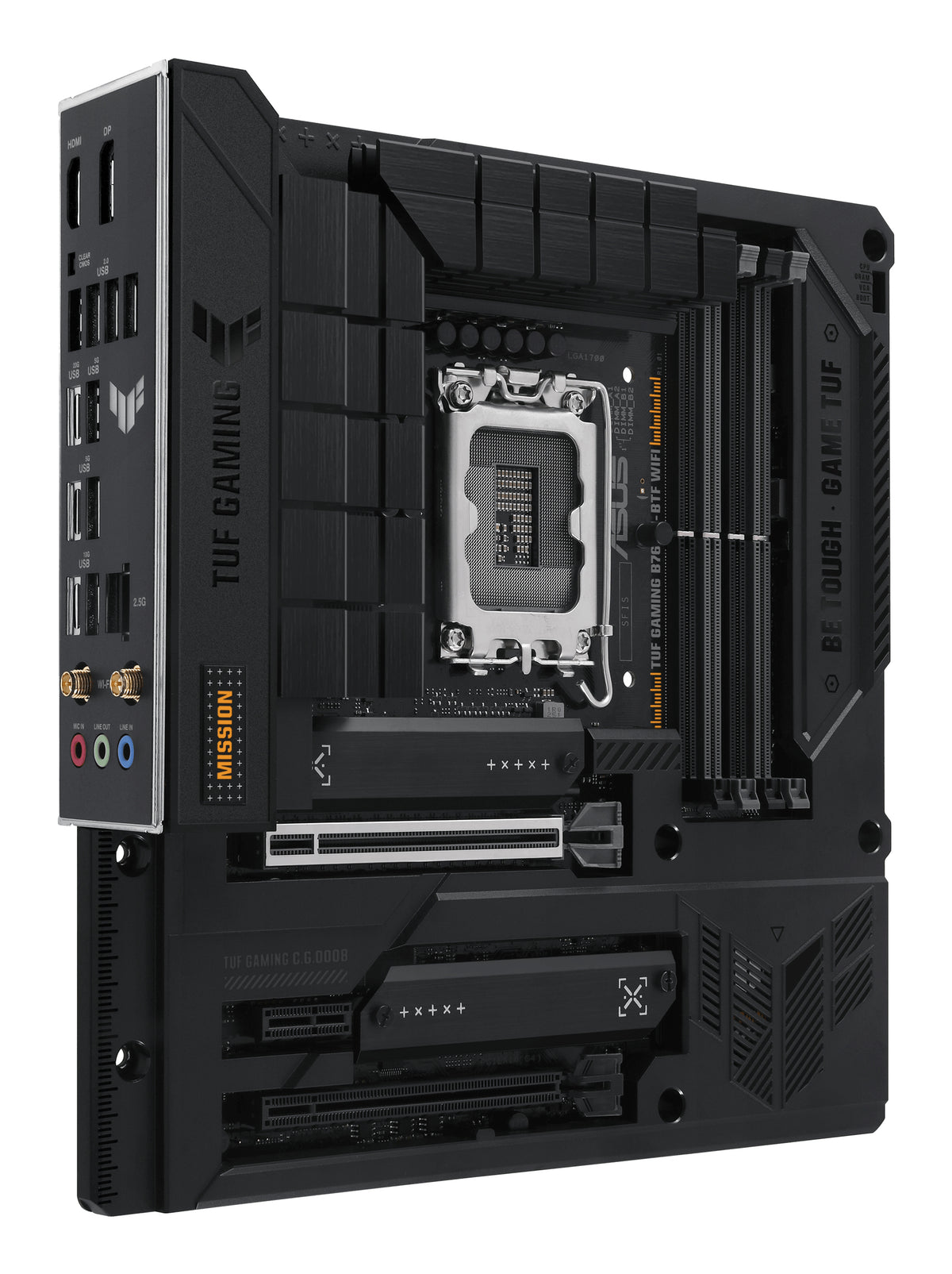 ASUS TUF GAMING B760M-BTF WIFI Intel B760 LGA 1700 micro ATX