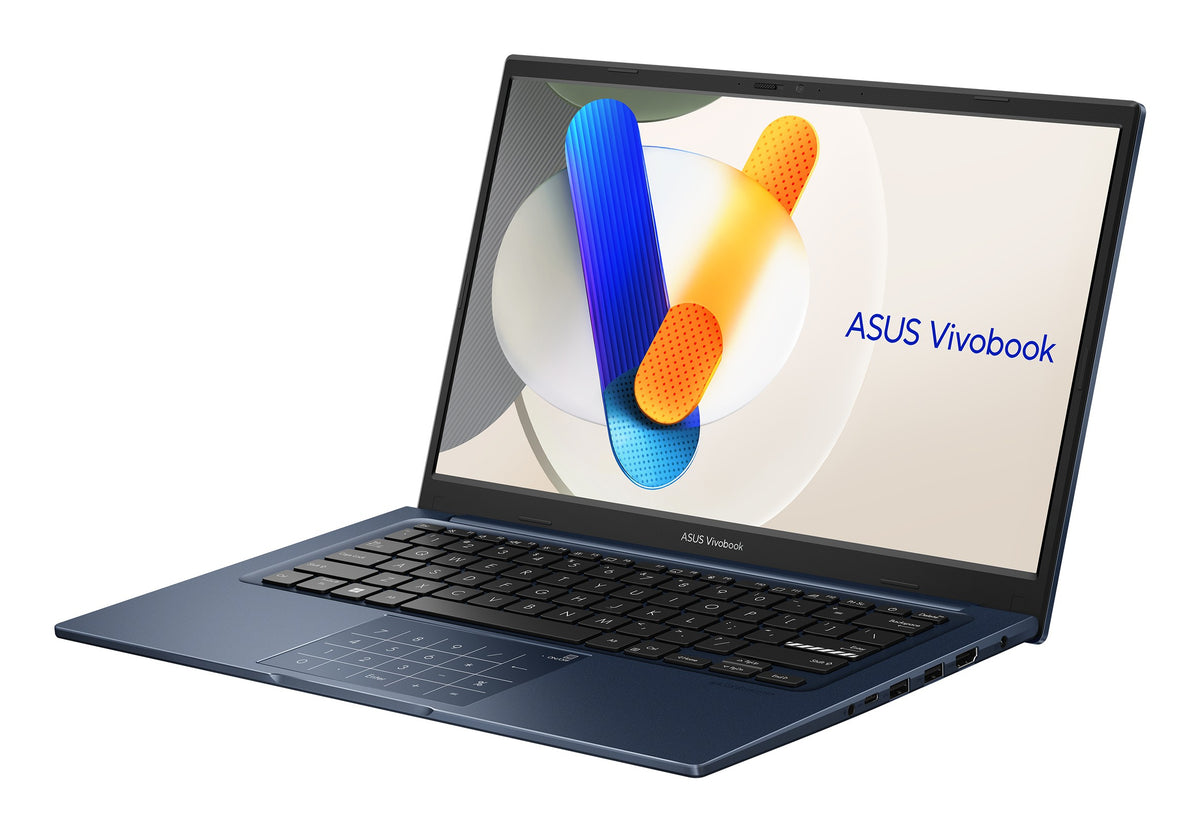 ASUS Vivobook 14 X1404VA-DISEB2157W Intel Core 5 120U Laptop 35,6 cm (14") Full HD 16 GB DDR5-SDRAM 512 GB SSD Wi-Fi 6 (802.11ax) Windows 11 Home Blau