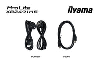 iiyama ProLite XB2491HS-B1 Computerbildschirm 60,5 cm (23.8") 1920 x 1080 Pixel Full HD LCD Schwarz